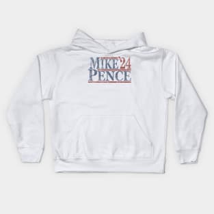 Distressed Mike Pence 2024 Kids Hoodie